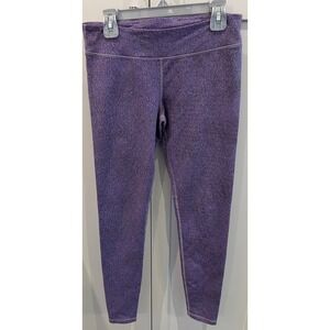 ivivva by Lululemon Kids Purple Speckled Athletic Leggings‎ Size 14